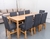 Comedor Julieta x 8 Sillas EXTENSIBLE - comprar online