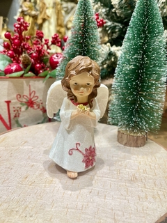 Anjo em resina rs1430 16x9cm - Decora Encanta 