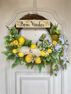 Guirlanda Limao Ama/Vrd/Bco 50Cm (Limoncello)