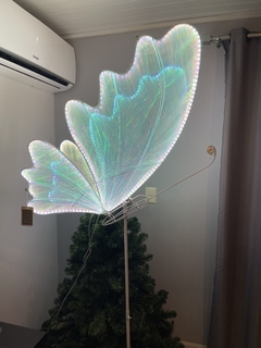 Borboleta no pedestal com led 1,90cm bivolt - comprar online