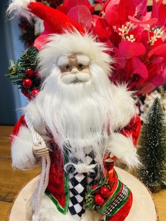 Papai Noel 30cm vermelho/ branco - comprar online