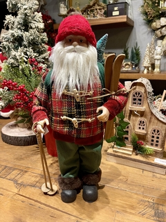 Papai Noel esquiador 45cm
