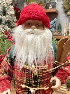 Papai Noel esquiador 45cm - comprar online
