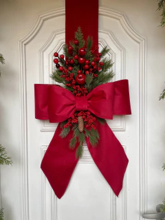 Escapulário De Natal Veludo 2,10x40cm - Decora Encanta 