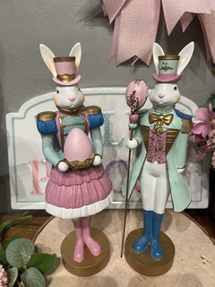 Imagem do Casal de coelhos imperial 30cm