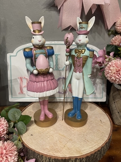 Casal de coelhos imperial 30cm - comprar online