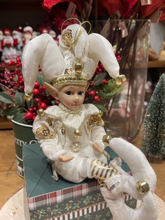 Boneco Pierrot De Pendurar 30cm - Decora Encanta 