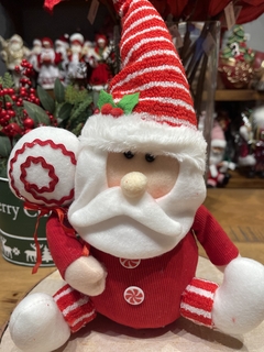 Papai Noel Candy Cane 28cm - comprar online