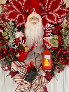 Guirlanda De Natal Noel ginger 65cm C/ Led - comprar online