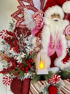 Guirlanda De Natal Noel C/ Led 50cm Candy 1