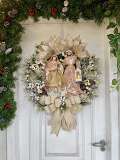 Guirlanda De Natal Sagrada F. C/ Led 65cm Nude na internet