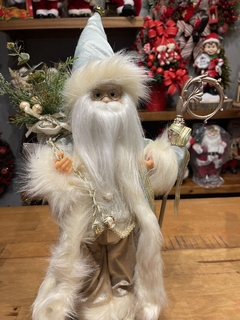 Papai Noel em Pé verde / dourado 45cm - comprar online