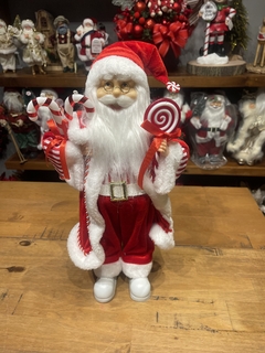 Papai Noel em Pé Candy 45cm - Decora Encanta 