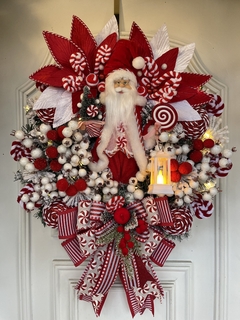 Guirlanda De Natal Coleção Noel C/ Led 50cm Candy na internet