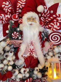 Imagem do Guirlanda De Natal Coleção Noel C/ Led 50cm Candy