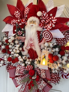 Guirlanda De Natal Coleção Noel C/ Led 50cm Candy