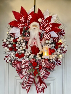 Guirlanda De Natal Coleção Noel C/ Led 50cm Candy - comprar online