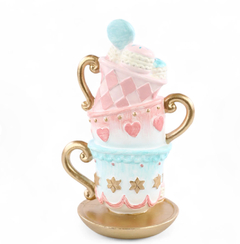 Xícara Decorativa (Pastries) 18cm- Pré Venda - Decora Encanta 