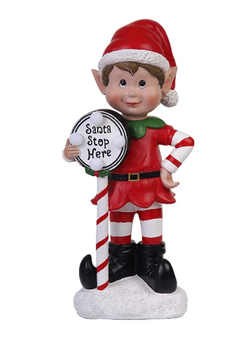 ELFO COM LED EM RESINA 40,6CM