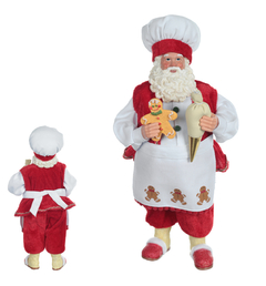 PAPAI NOEL CONFEITEIRO - COLEÇÃO - 27,5CM