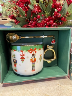 Kit Caneca / Colher - Soldadinho 8x9cm na internet