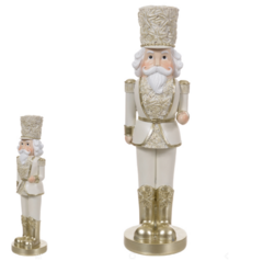 RESINA NATAL QUEBRA NOZES 30X8,5cm