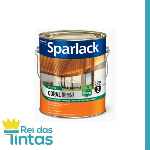 Sparlack Copal Brilhante Incolor Uv Glass