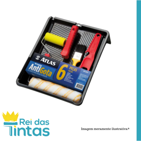 Kit para pintura 6 peças Anti-gota - ATLAS