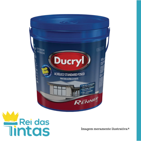 Tinta Renner Ducryl Fosco 18L - Rende Muito