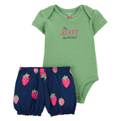 CONJUNTO VERÃO 4 MORANGO CARTER'S na internet