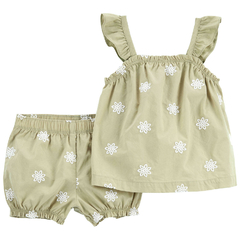 Conjunto 2 peças Carter's MENINA Verde