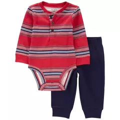 CONJUNTO BODY E CALÇA CARTER'S CARROS MANGA LONGA na internet