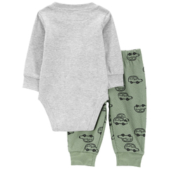 CONJUNTO BODY E CALÇA CARTER'S CARROS MANGA LONGA - Importados Baby da Ju