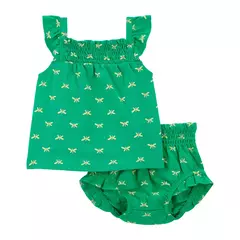 TRIO VERÃO CAMISETA VERDE CARTER'S - comprar online
