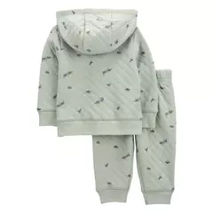 Conjunto Inverno Carter's Matelassê Dinossauro Menino - Importados Baby da Ju