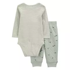 Imagem do Conjunto Inverno Carter's Matelassê Dinossauro Menino