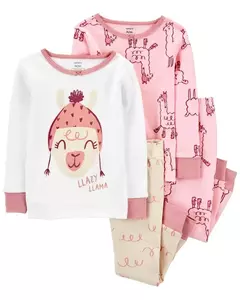 KIT PIJAMA 4 PEÇAS LHAMA CARTER'S