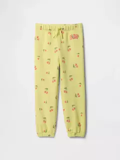CALÇA MOLETOM GAP MENINA LOGO CEREJA - comprar online