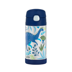 KIT GARRAFA E POTE TERMICO THERMOS DINOSSAURO na internet