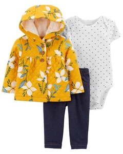 Conjunto Inverno Carter's Amarelo