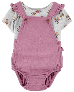 JARDINEIRA SUNSUIT LILÁS CARTER'S - comprar online