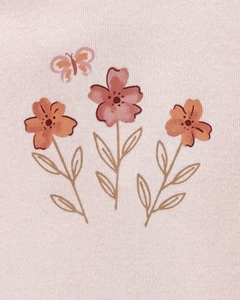 Conjunto 3 peças Menina Carter's Flores - comprar online