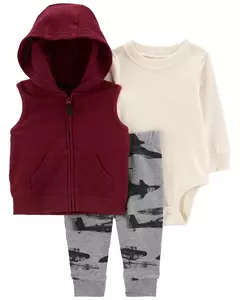 CONJUNTO COLETE CARTER'S AVIÃO