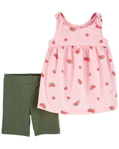 CONJUNTO 2 PEÇAS VERÃO MELANCIA CARTER'S