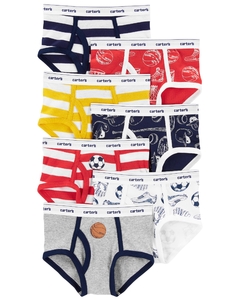 Kit 7 cuecas Carter's Futebol