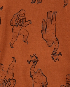 KIT PIJAMA 4 PEÇAS YETI CARTER'S - comprar online
