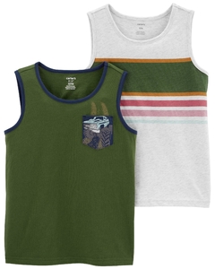 Kit 2 Regatas Carter's Menino