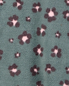 MACACÃO FLEECE MENINA LEOPARDO CARTER'S - comprar online