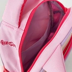MOCHILA ESCOLAR INFANTIL GATINHA LIA PETIT PIA COM COMPARTIMENTO TERMICO
