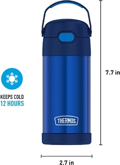 Imagem do Garrafa Thermos Funtainer Azul 355ml